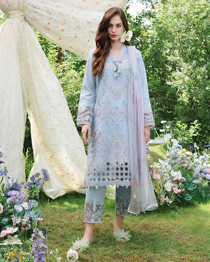 Mushq | The Secret Garden Lawn | Ethereal Eden - Luxury Dress - available at Maria Faisal in UK and USA.