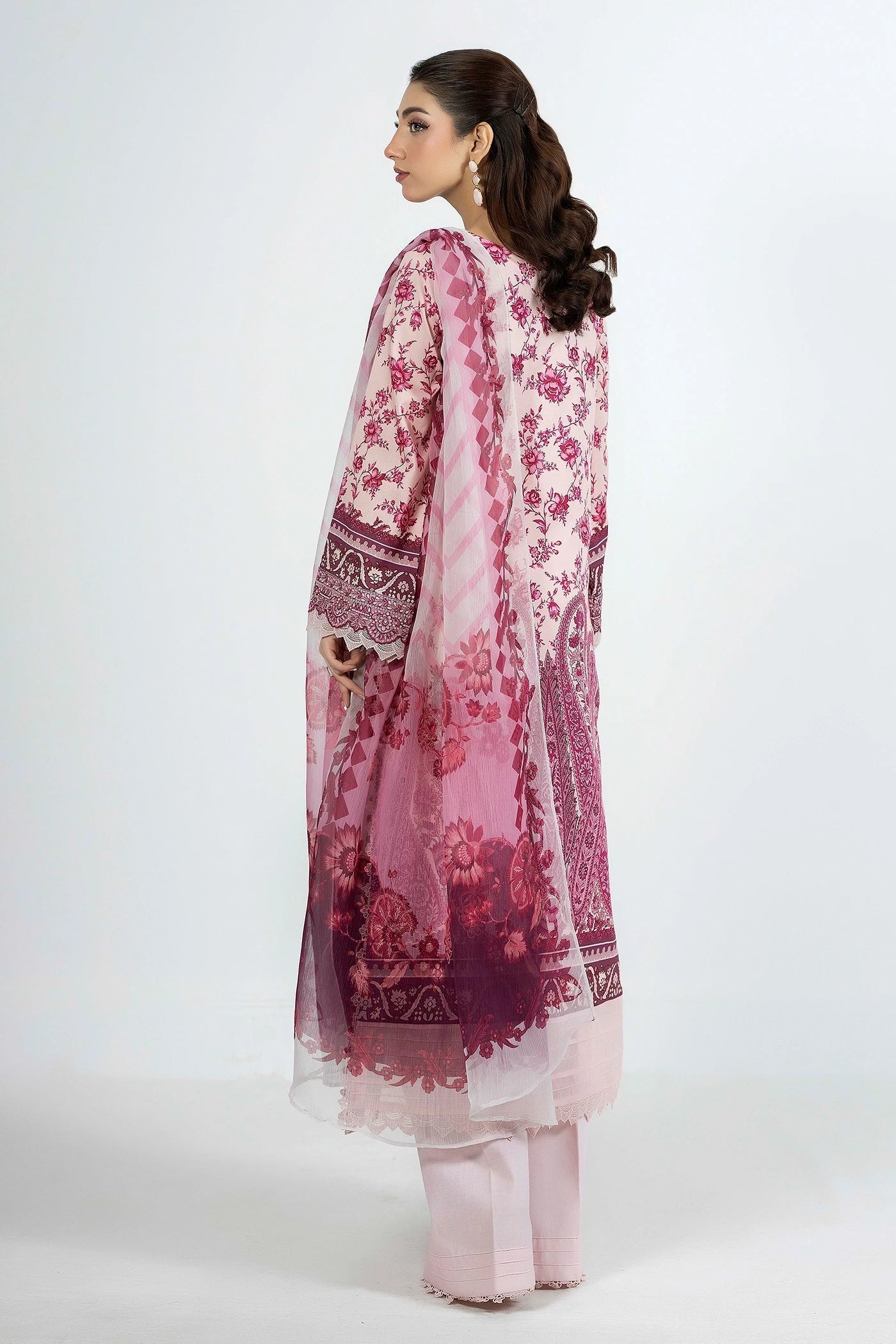 Adans Libas | Ethnic Prints | ETHNIC 1659 - Luxury Dress - available at Maria Faisal in UK and USA.