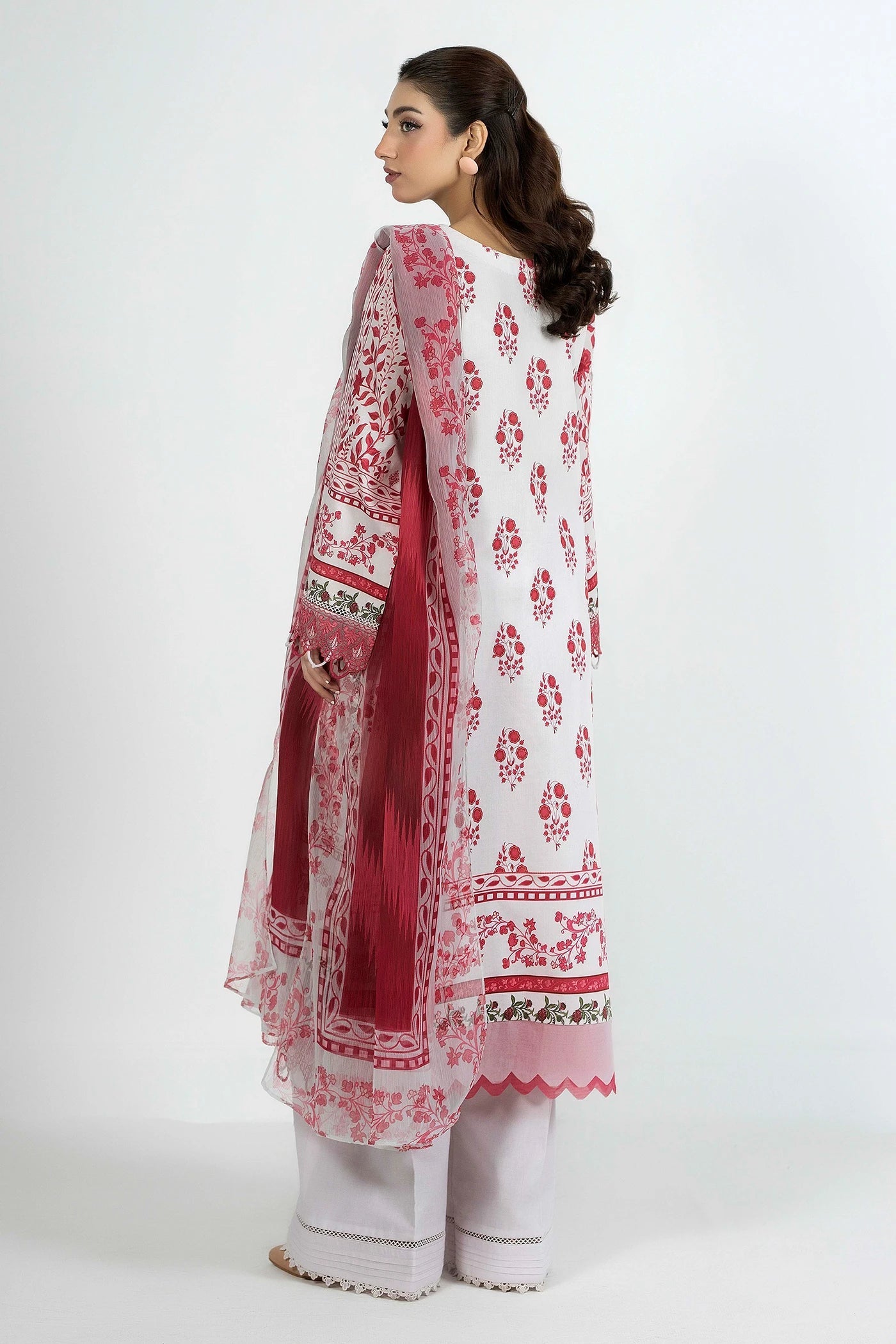 Adans Libas | Ethnic Prints | ETHNIC 1661 - Luxury Dress - available at Maria Faisal in UK and USA.