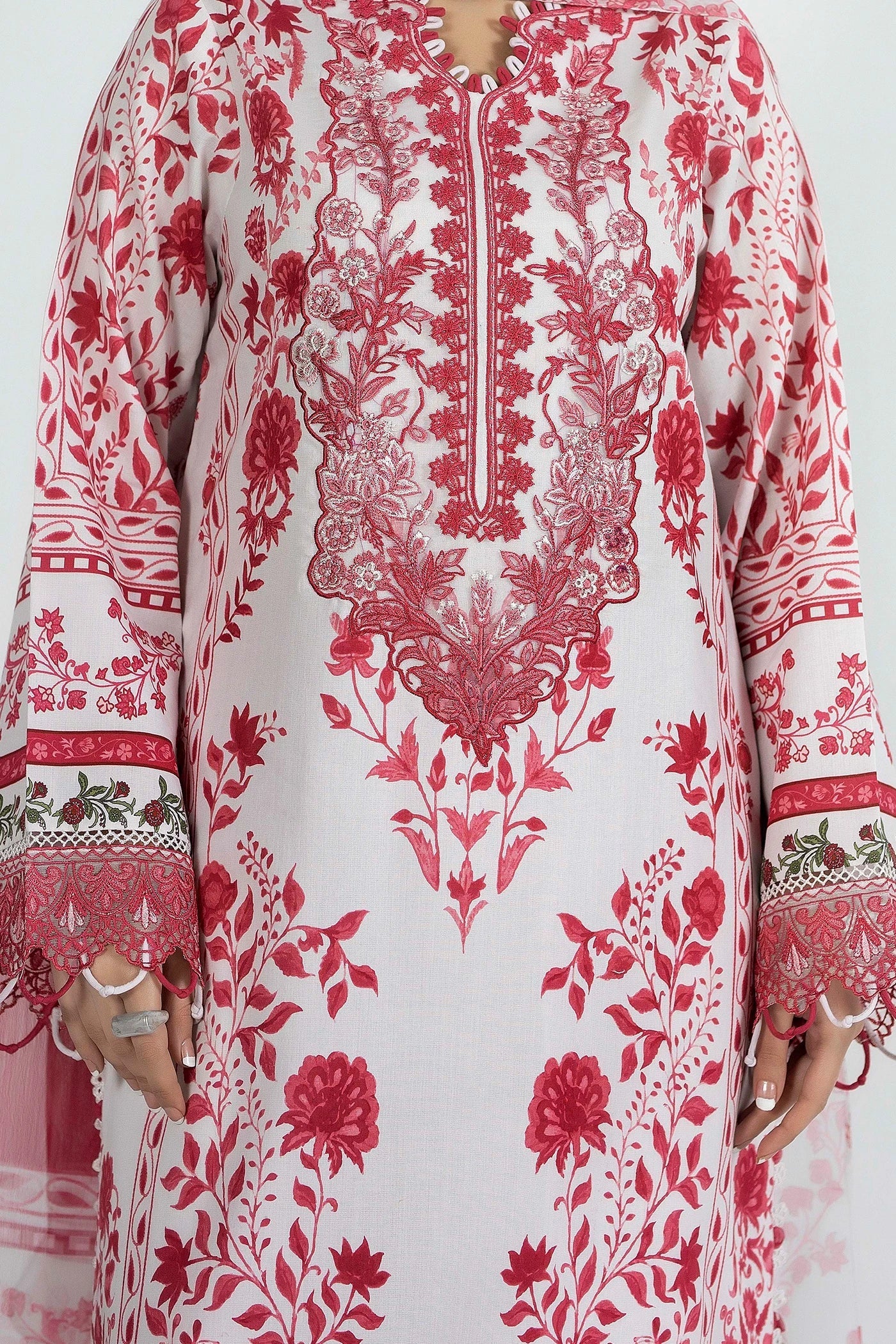 Adans Libas | Ethnic Prints | ETHNIC 1661 - Luxury Dress - available at Maria Faisal in UK and USA.