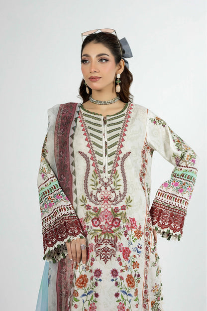 Adans Libas | Ethnic Prints | ETHNIC 1662 - Luxury Dress - available at Maria Faisal in UK and USA.
