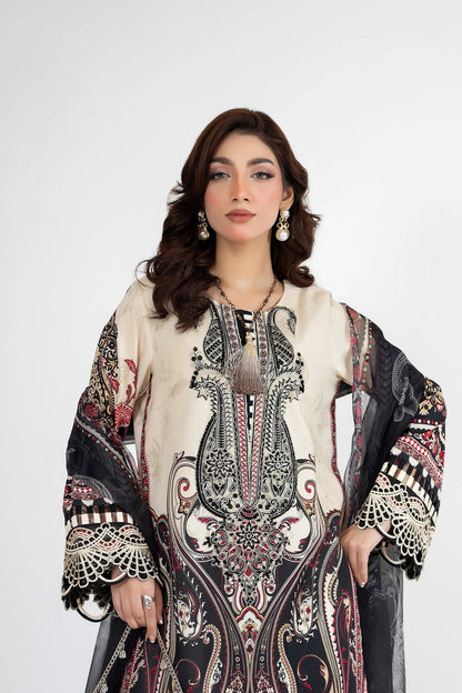 Adans Libas | Ethnic Prints | ETHNIC 1650 - Luxury Dress - available at Maria Faisal in UK and USA.
