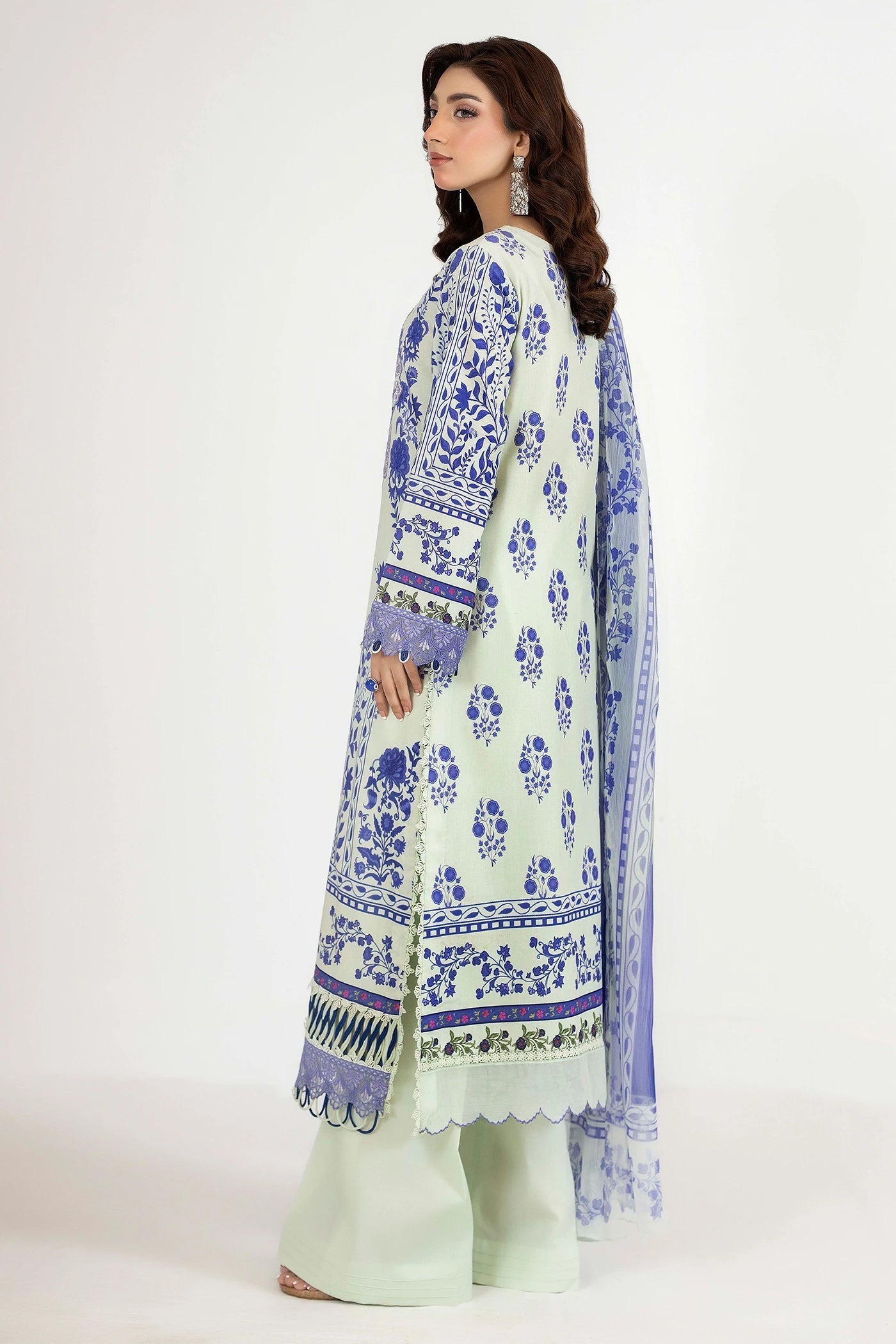 Adans Libas | Ethnic Prints | ETHNIC 1651 - Luxury Dress - available at Maria Faisal in UK and USA.