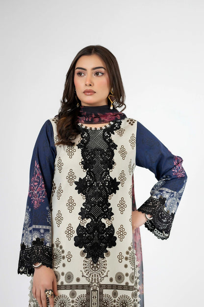 Adans Libas | Ethnic Prints | ETHNIC 1652 - Luxury Dress - available at Maria Faisal in UK and USA.