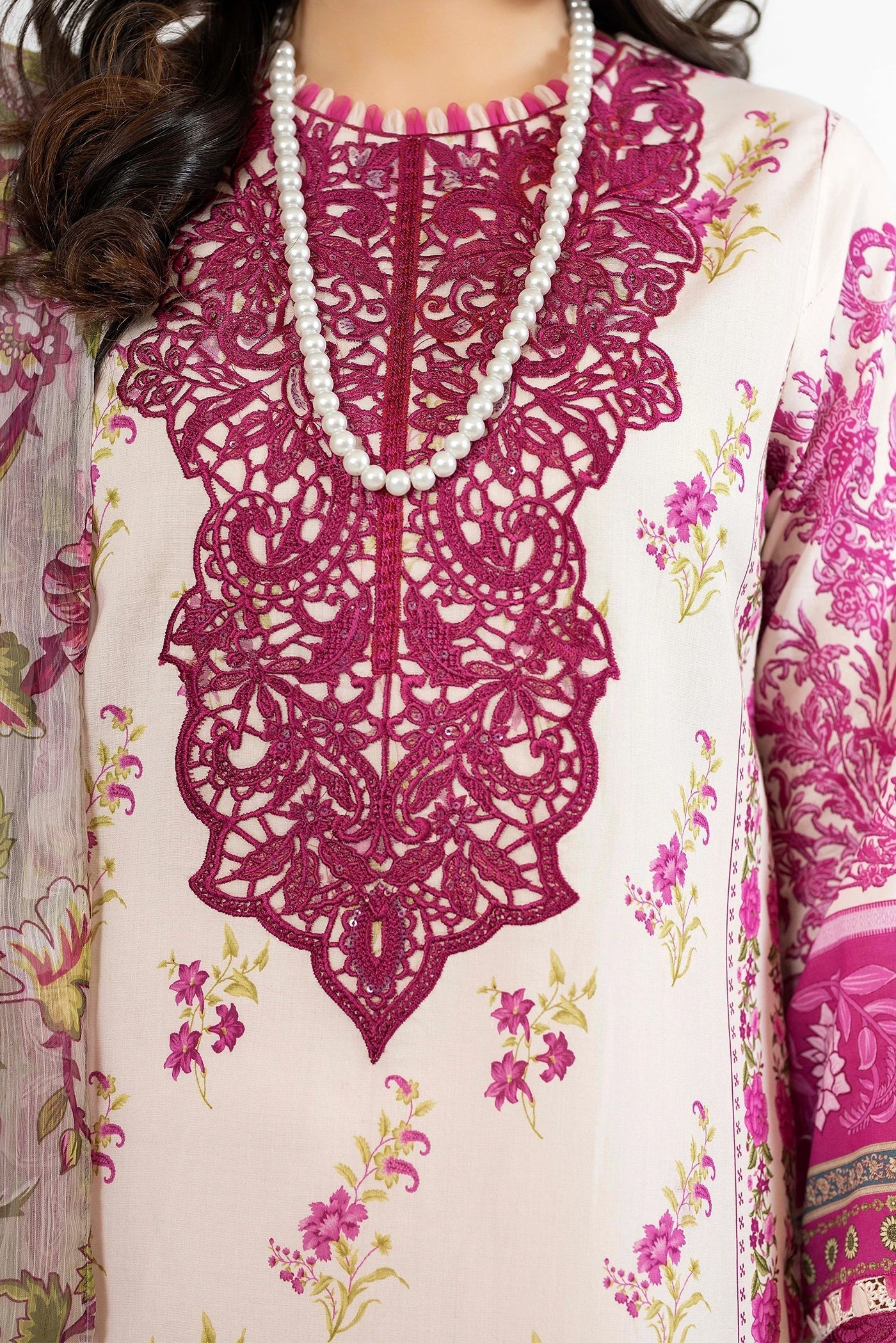 Adans Libas | Ethnic Prints | ETHNIC 1654 - Luxury Dress - available at Maria Faisal in UK and USA.