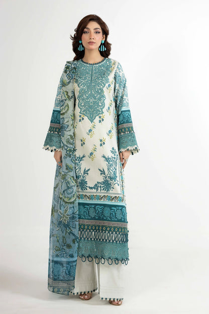 Adans Libas | Ethnic Prints | ETHNIC 1655 - Luxury Dress - available at Maria Faisal in UK and USA.