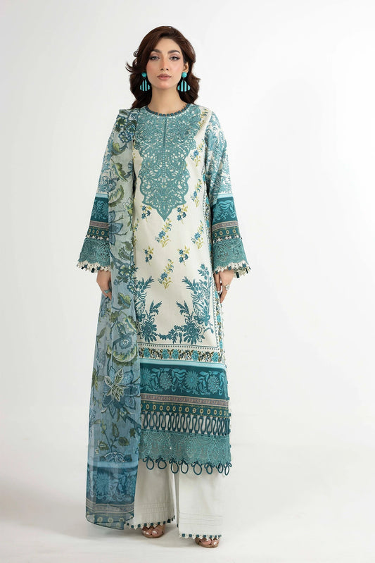 Adans Libas | Ethnic Prints | ETHNIC 1655 - Luxury Dress - available at Maria Faisal in UK and USA.
