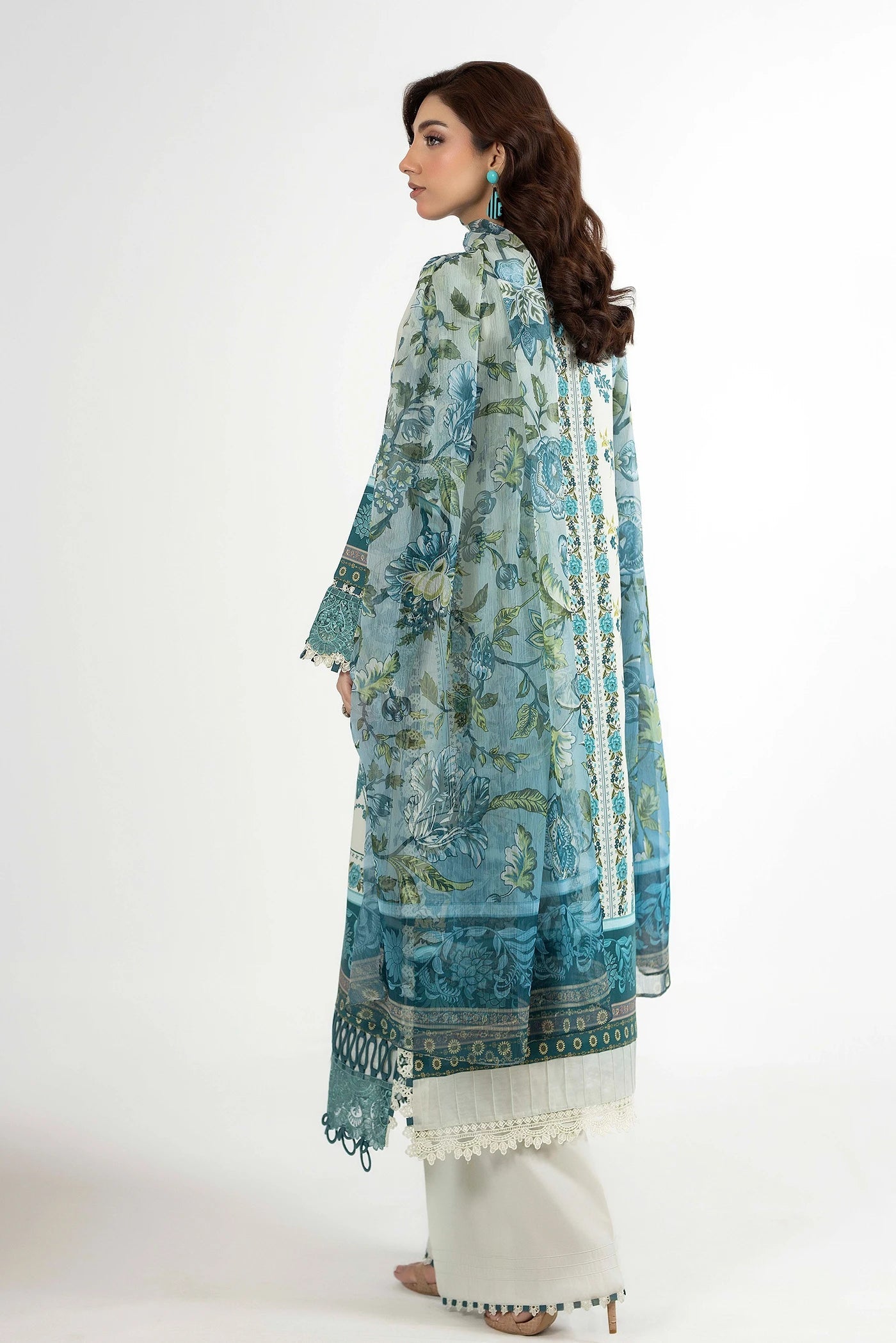 Adans Libas | Ethnic Prints | ETHNIC 1655 - Luxury Dress - available at Maria Faisal in UK and USA.