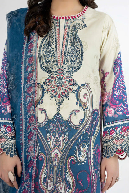 Adans Libas | Ethnic Prints | ETHNIC 1656 - Luxury Dress - available at Maria Faisal in UK and USA.