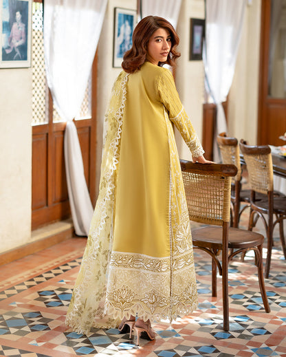 Mushq | Astoria Lawn 26 | Evadne - Luxury Dress - available at Maria Faisal in UK and USA.