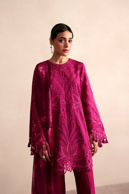 Saira Rizwan | Lael Silk Edit 26 | EVANIA-SRLC26-02 - Luxury Dress - available at Maria Faisal in UK and USA.