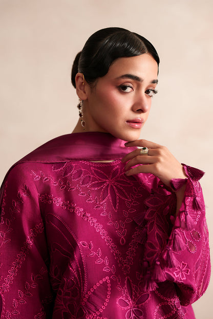 Saira Rizwan | Lael Silk Edit 26 | EVANIA-SRLC26-02 - Luxury Dress - available at Maria Faisal in UK and USA.