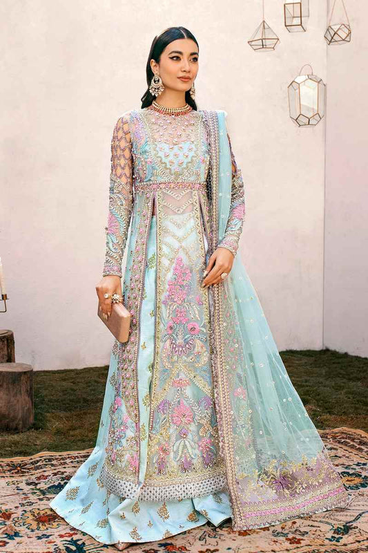 Ezra | Wedding Collection | Sibel - Designer Dress with Intricate embroidery and embellishments. Shop elegent wedding dress at Maria Faisal.