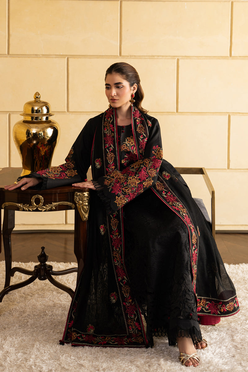 Rangrasiya | Carnation Eid Edit 26 | Ezra - Luxury Dress - available at Maria Faisal in UK and USA.