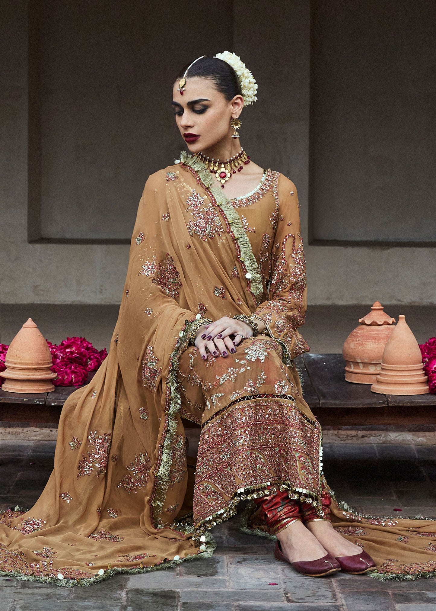 Hussain Rehar | Festive Formals 24 | Talai - Ladies Clothes - Maria Faisal