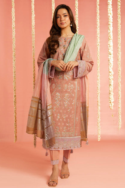Al Karam | Festive Summer 25 | RTS | SHIRT, TROUSER & DUPATTA 04 - Ladies Clothes - Maria Faisal