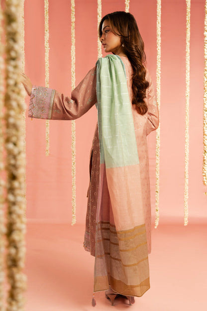 Al Karam | Festive Summer 25 | RTS | SHIRT, TROUSER & DUPATTA 04 - Ladies Clothes - Maria Faisal
