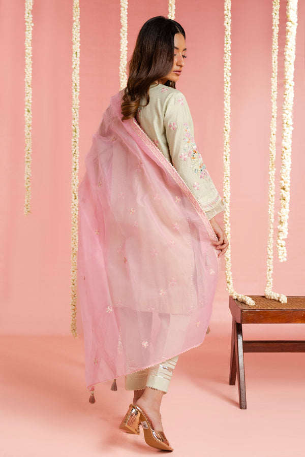 Al Karam | Festive Summer 25 | RTS | SHIRT, TROUSER & DUPATTA 06 - Ladies Clothes - Maria Faisal