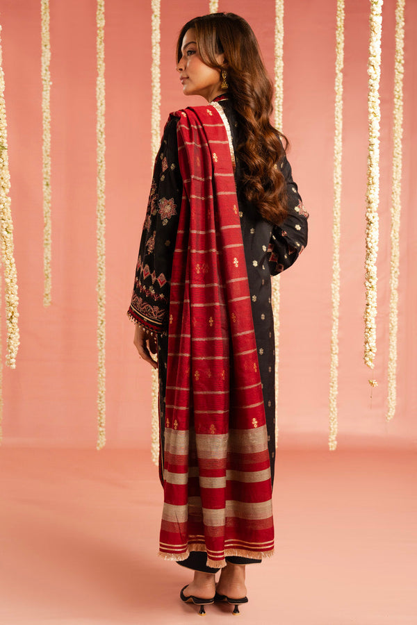 Al Karam | Festive Summer 25 | RTS | SHIRT, TROUSER & DUPATTA 02 - Ladies Clothes - Maria Faisal
