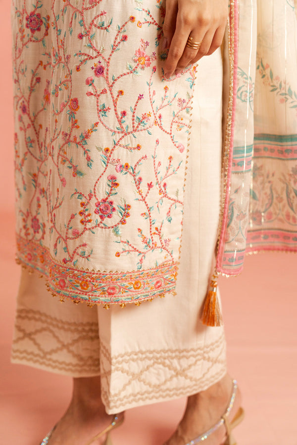 Al Karam | Festive Summer 25 | RTS | SHIRT, TROUSER & DUPATTA 03 - Ladies Clothes - Maria Faisal