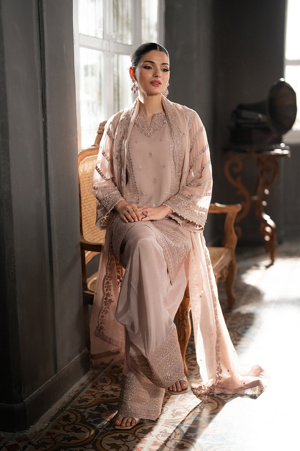 Azure | Ensembles | Faded Rouge - Ladies Clothes - Maria Faisal