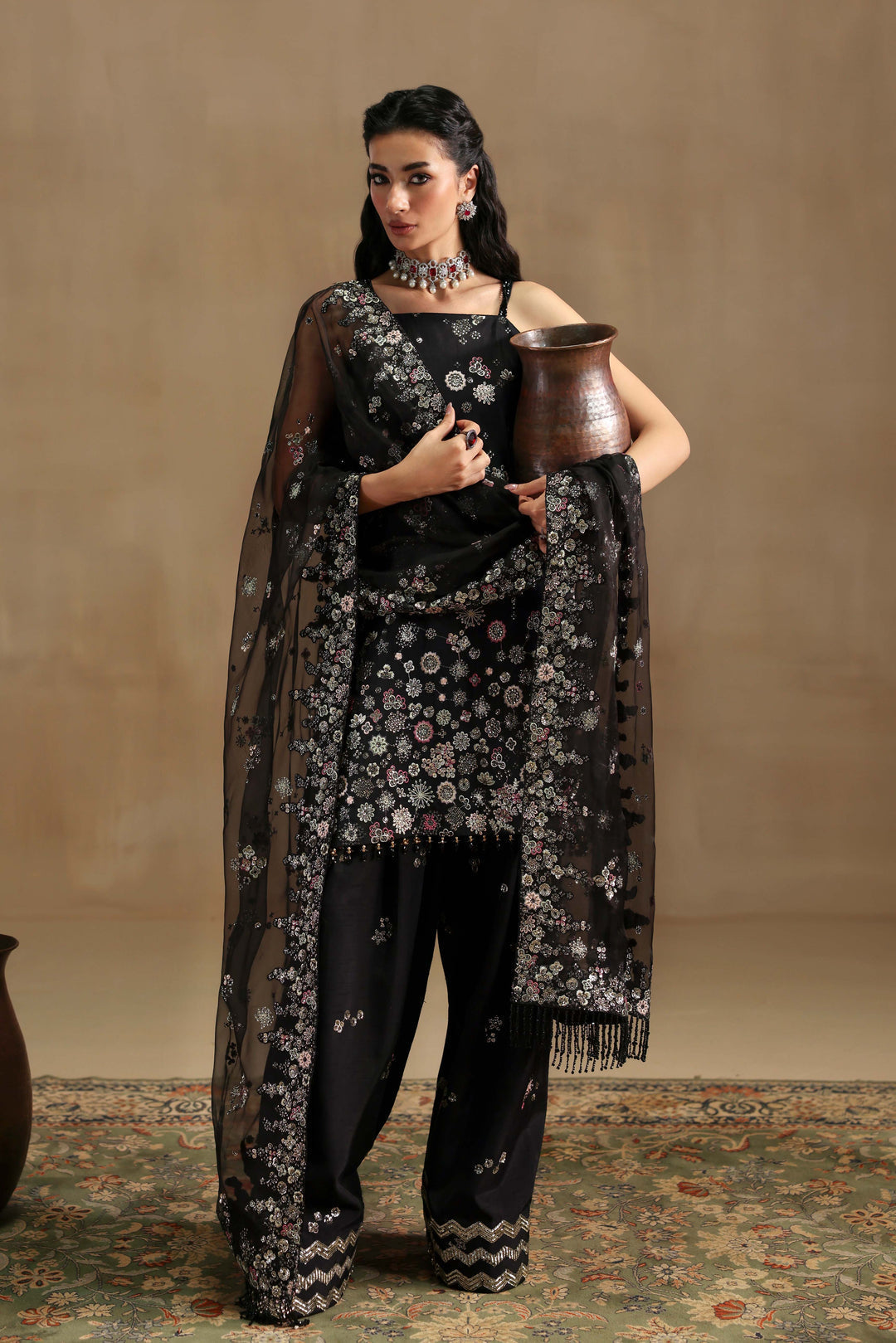 Sable Vogue | Festive 25 | FC-03-25-B - Ladies Clothes - Maria Faisal