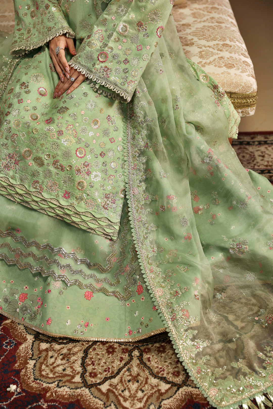 Sable Vogue | Festive 25 | FC-03-25-G - Ladies Clothes - Maria Faisal