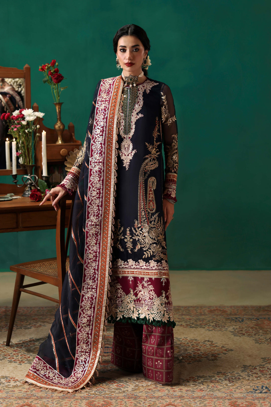 Sable Vogue | Festive 25 | FC-05-25 - Ladies Clothes - Maria Faisal