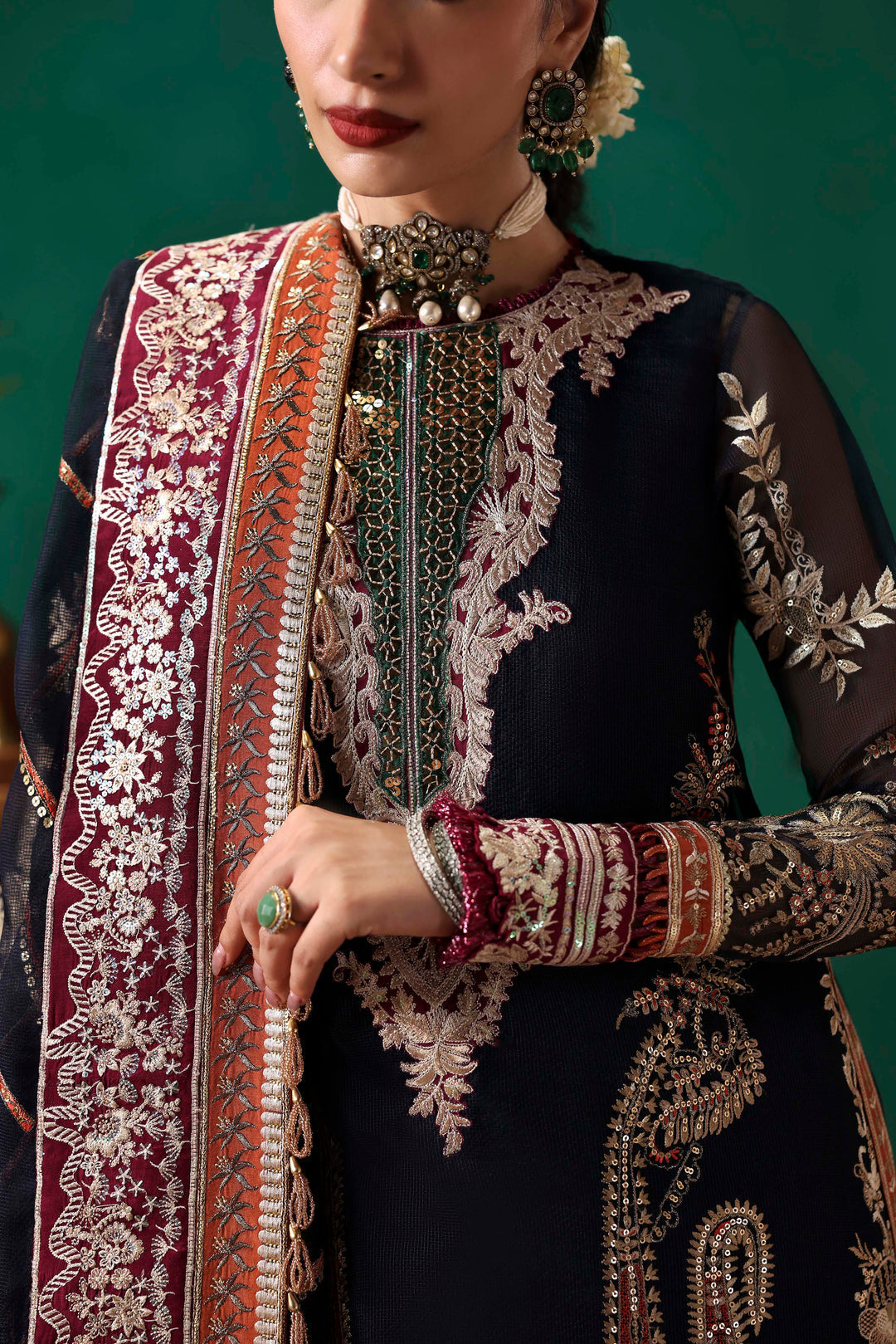 Sable Vogue | Festive 25 | FC-05-25 - Ladies Clothes - Maria Faisal