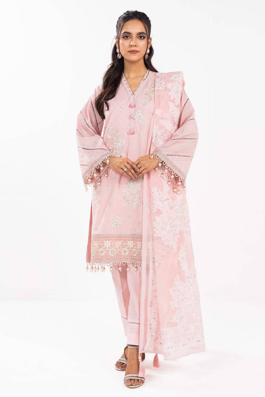 AlKaram | Festive Summer 25 | FC-13F-25-Baby Pink by Maria Faisal - Registered Vendor of : Alkaram - type : Ladies Clothes - 100% original wedding dresses