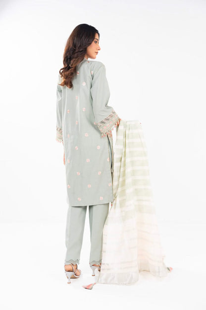 AlKaram | Festive Summer 25 | FC-33N-25-MINT by Maria Faisal - Registered Vendor of : Alkaram - type : Ladies Clothes - 100% original wedding dresses