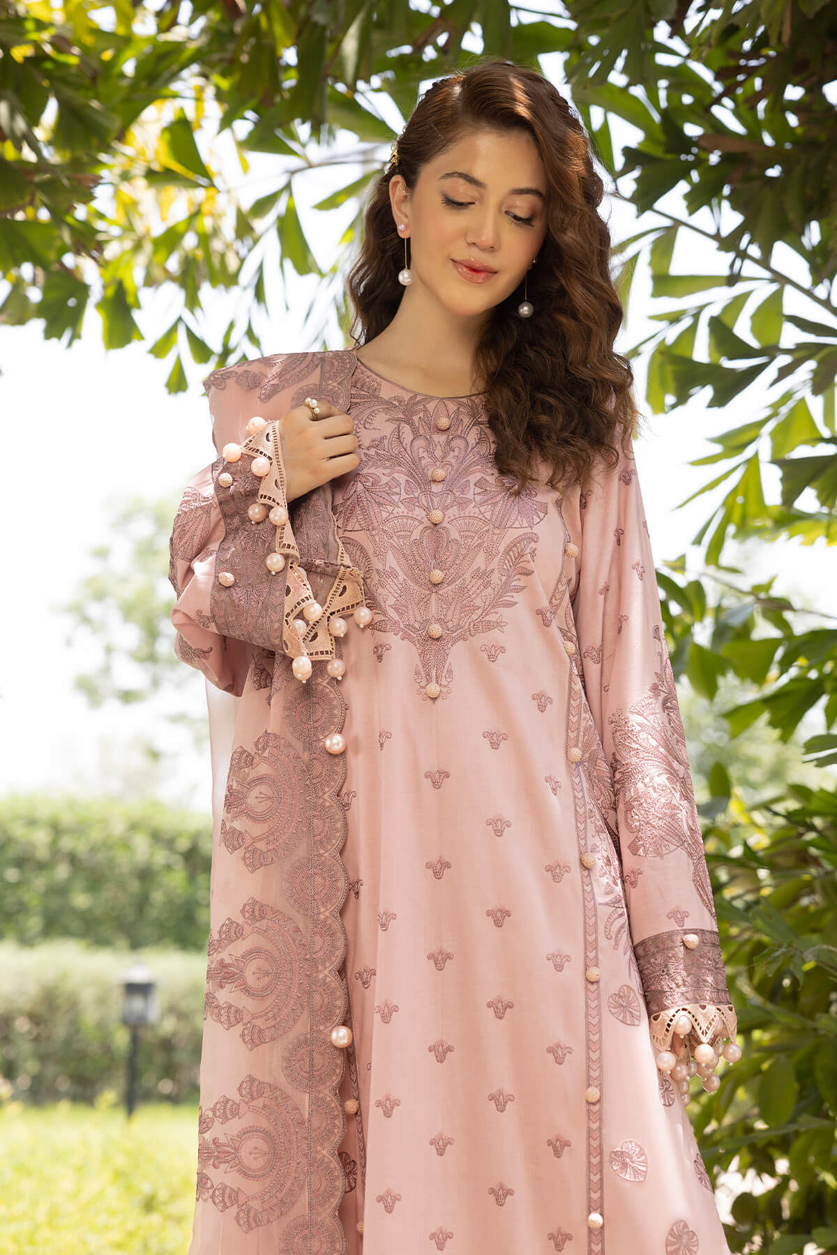 Raeesa Premium | Ferya Lawn | Noor E Fajar | Ferya | FD-02 - Ladies Clothes - Maria Faisal