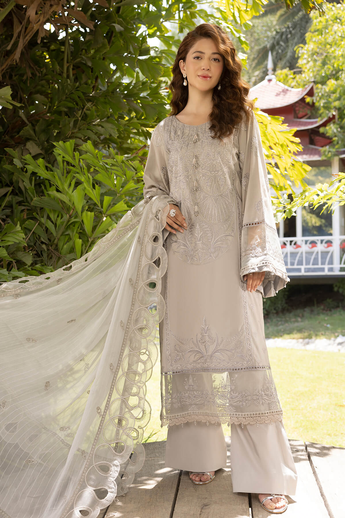 Raeesa Premium | Ferya Lawn | Noor E Fajar | Ferya | FD-08