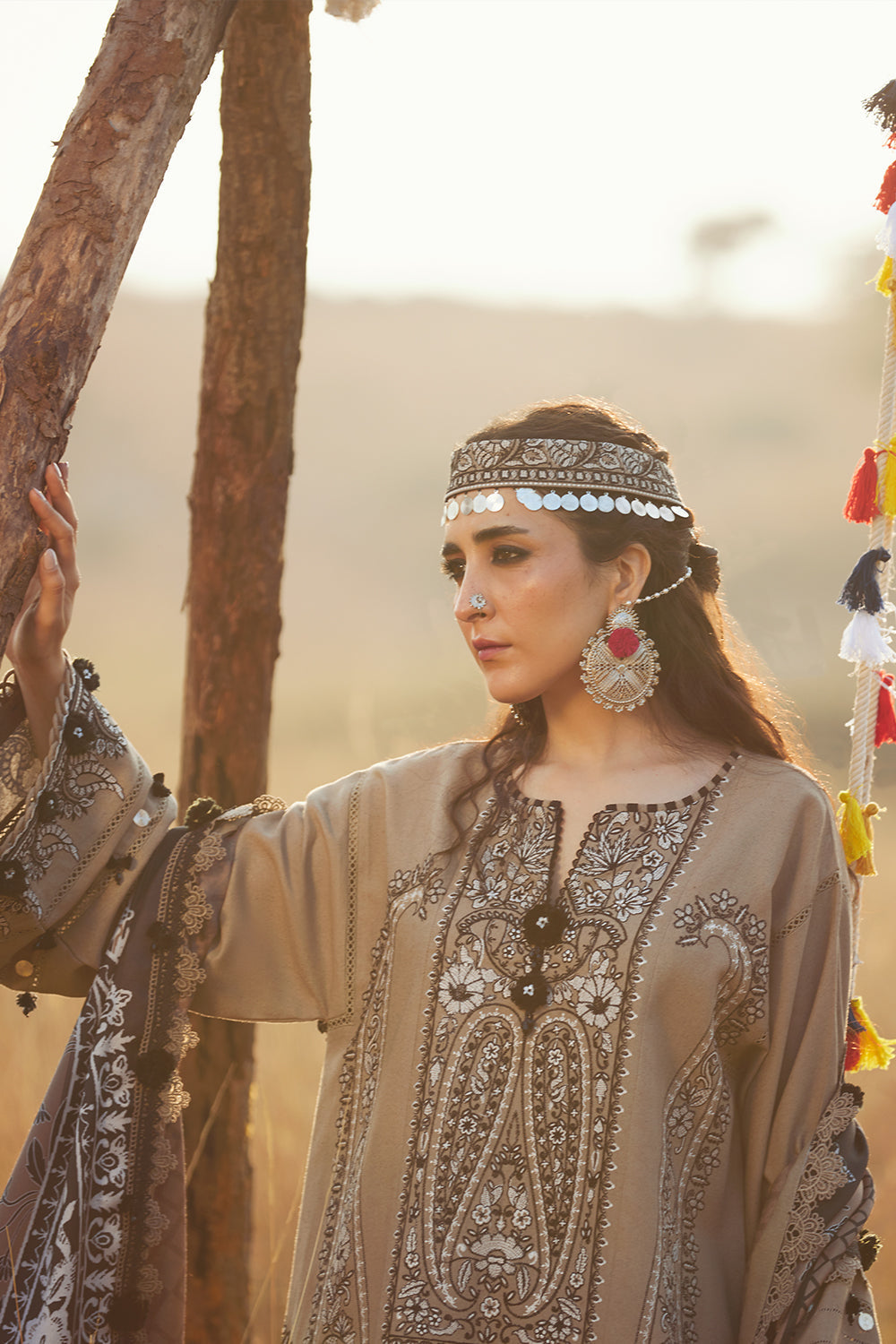 RUKH-SRW25-02 – authentic Pakistani dress from the Winter Khaddar 25 collection for women in the UK