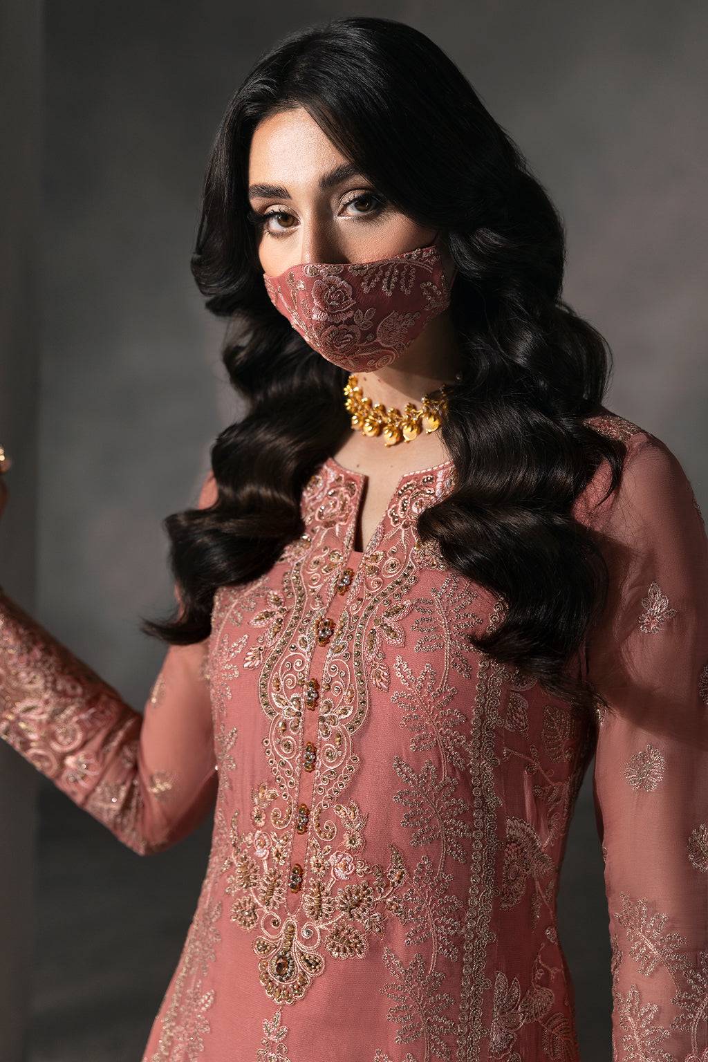 Flossie | Laconic Formals | FE - 907 A by Maria Faisal - Registered Vendor of : Flossie - type : Ladies Clothes - 100% original wedding dresses