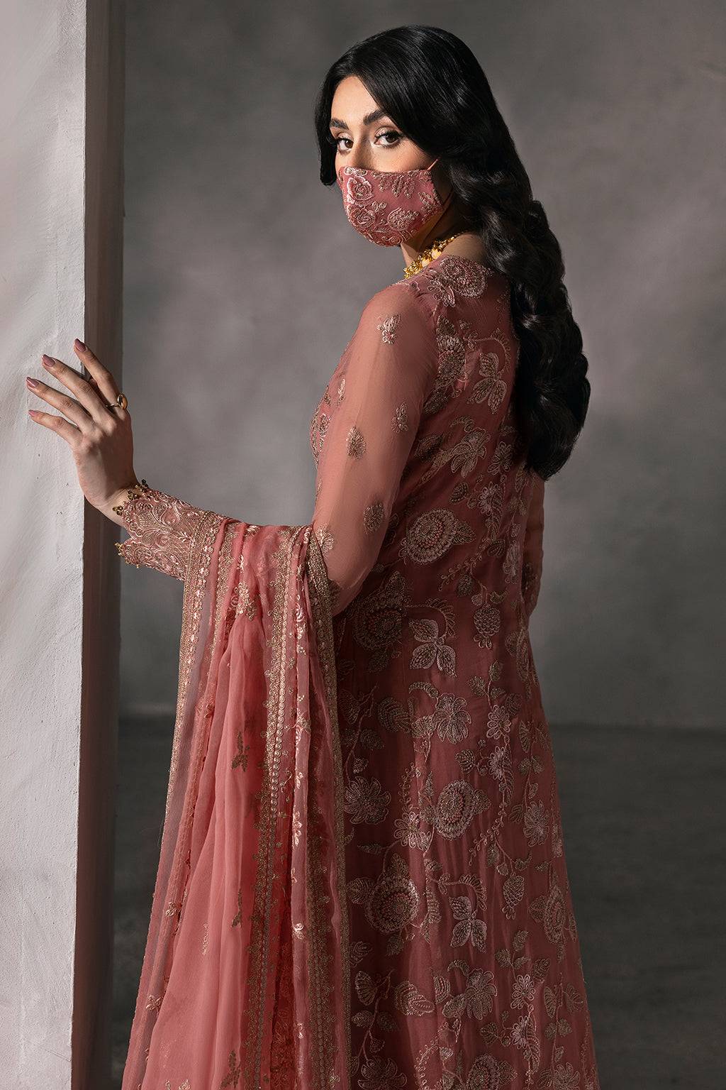 Flossie | Laconic Formals | FE - 907 A by Maria Faisal - Registered Vendor of : Flossie - type : Ladies Clothes - 100% original wedding dresses