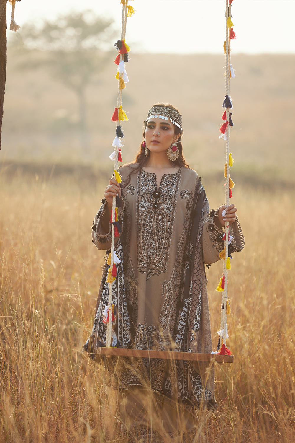 RUKH-SRW25-02 – authentic Pakistani dress from the Winter Khaddar 25 collection for women in the UK