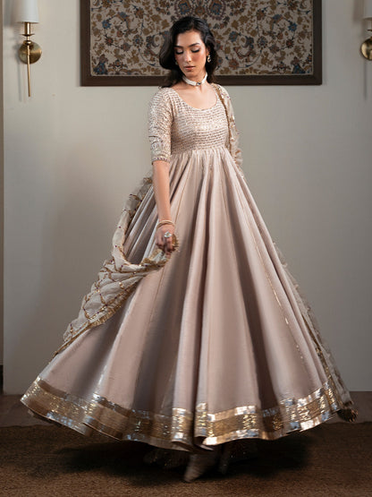 Faiza Faisal | Zareen Luxury Formals | DUCHESS - Formal Dress - available at Maria Faisal in UK and USA.