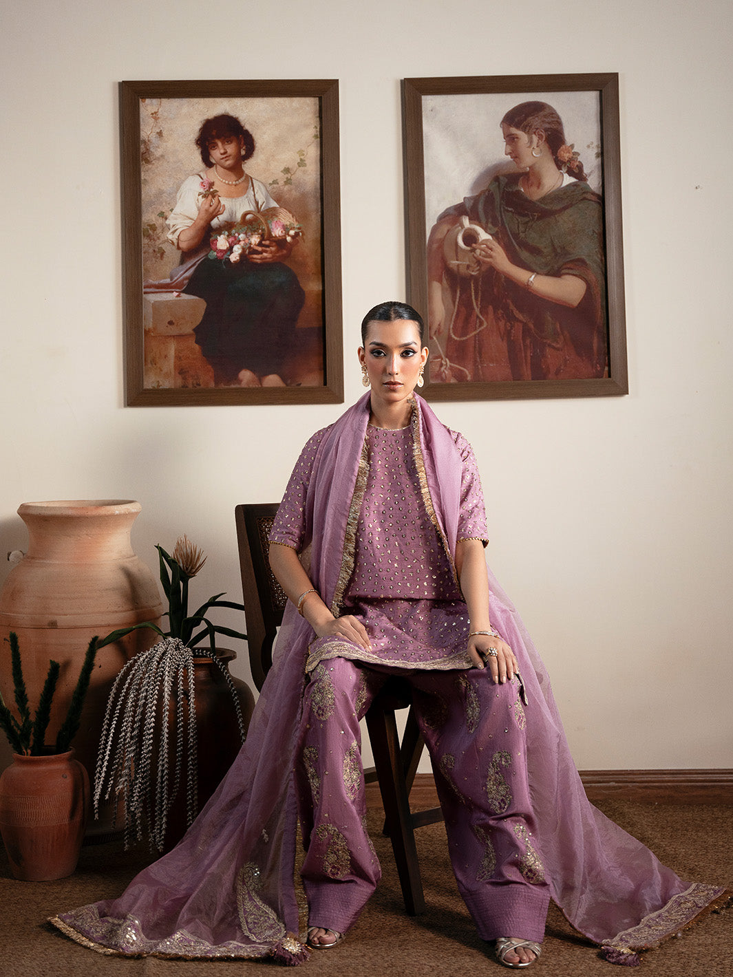 Faiza Faisal | Zareen Luxury Formals | SILQUE - Formal Dress - available at Maria Faisal in UK and USA.