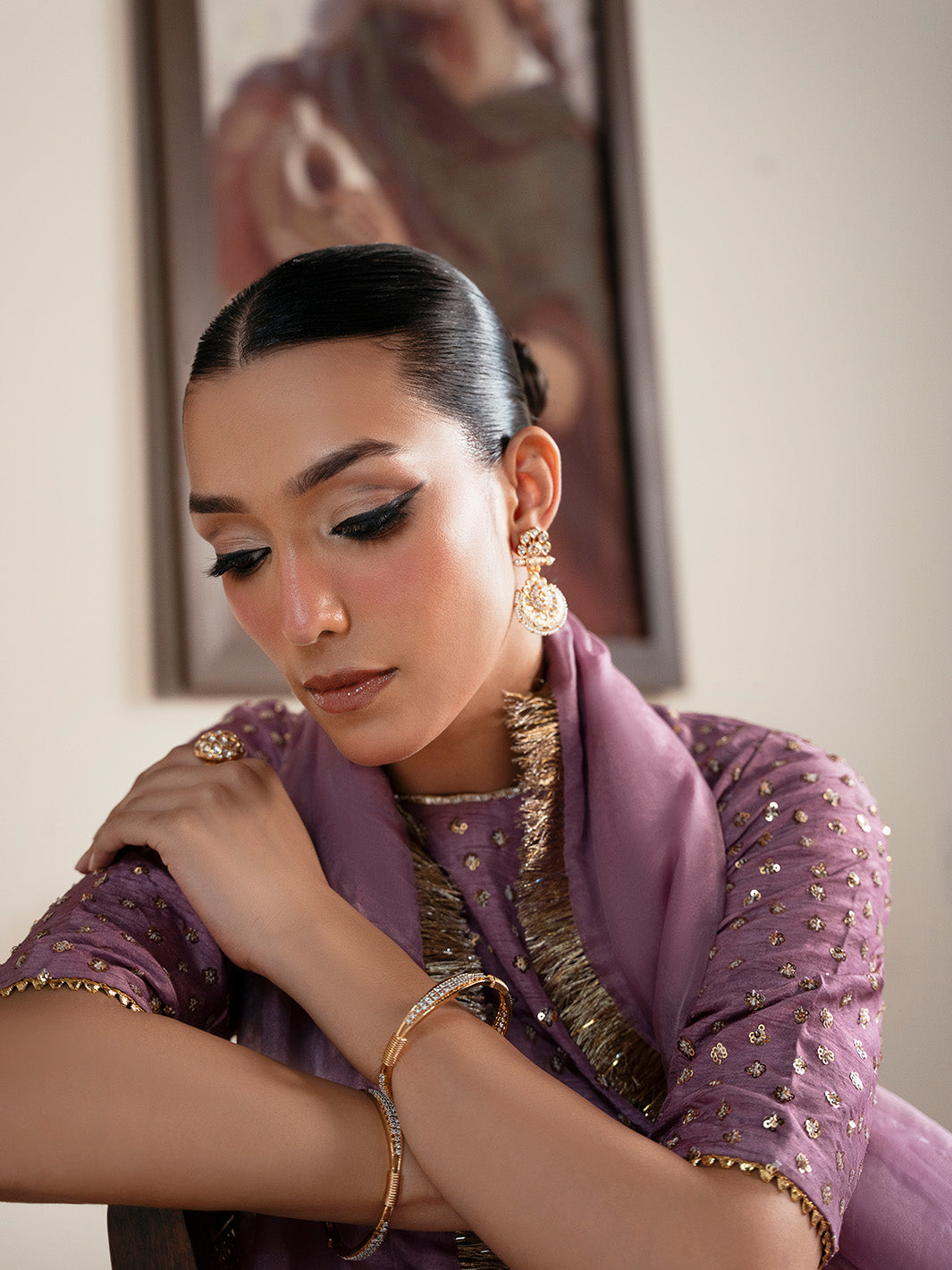 Faiza Faisal | Zareen Luxury Formals | SILQUE - Formal Dress - available at Maria Faisal in UK and USA.