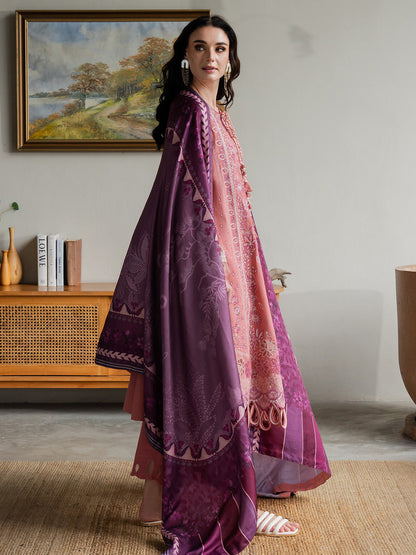 ROSEATE – authentic Pakistani dress from the Dastaan Khaddar 25 collection for women in the UK