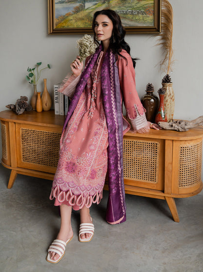 ROSEATE – authentic Pakistani dress from the Dastaan Khaddar 25 collection for women in the UK