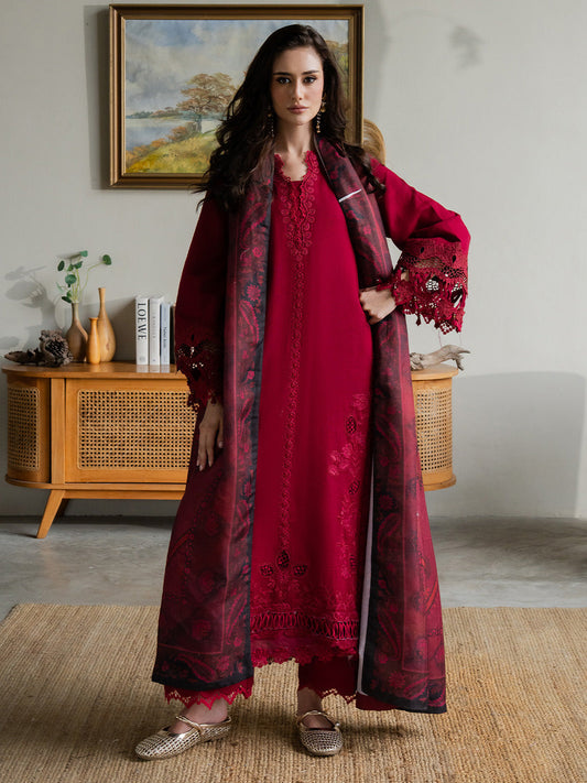 ZIMAL – authentic Pakistani dress from the Dastaan Khaddar 25 collection for women in the UK