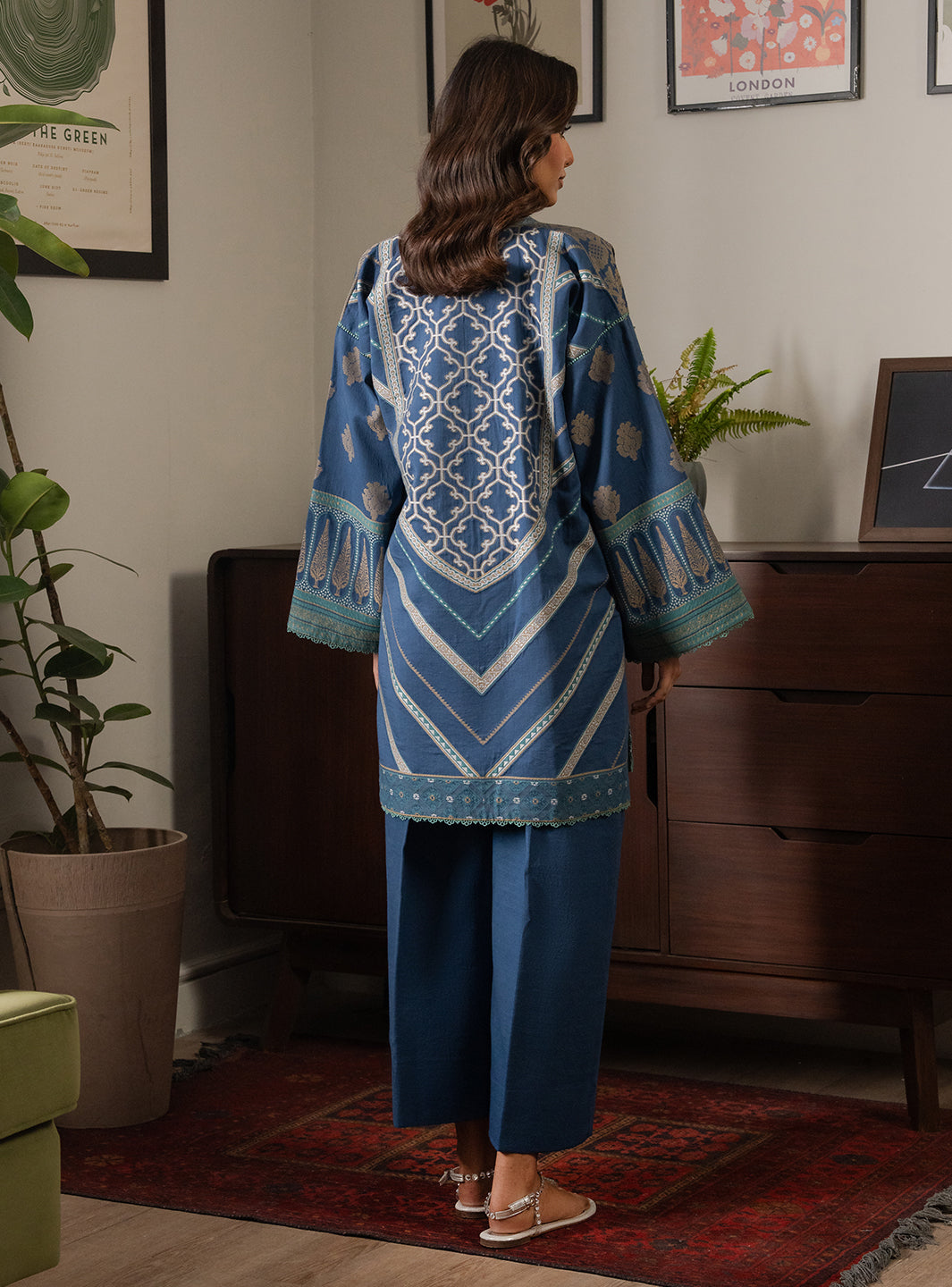 AZURE – authentic Pakistani dress from the Lumiere Pret collection for women in the UK