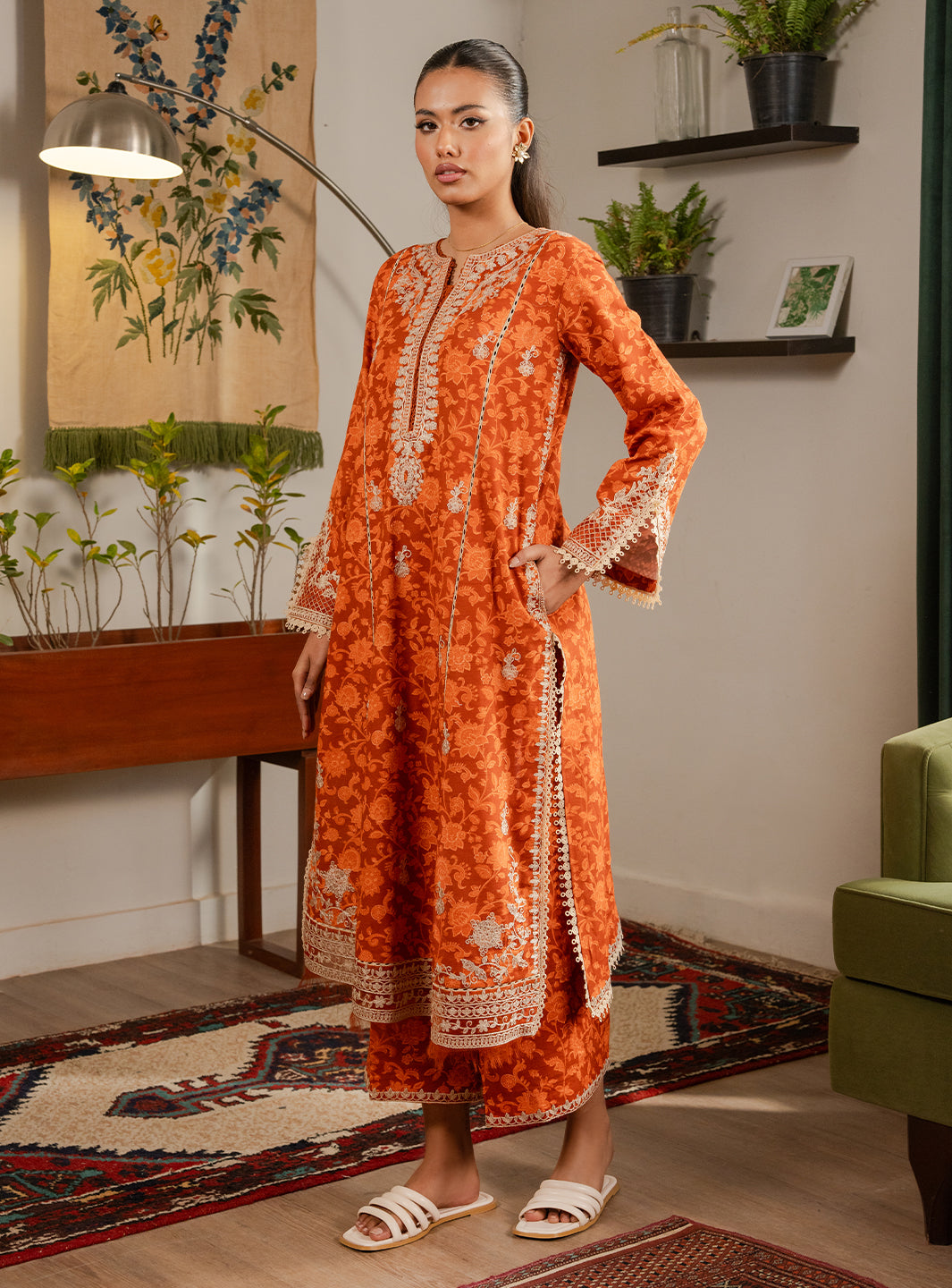 EMBER – authentic Pakistani dress from the Lumiere Pret collection for women in the UK