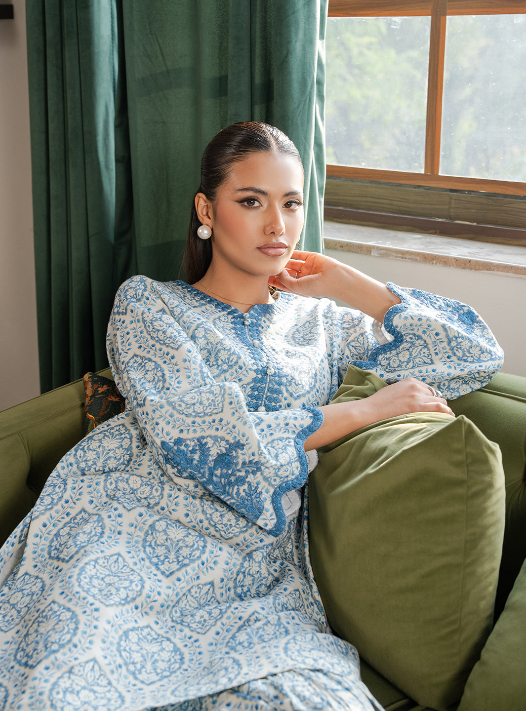 CELESTE – authentic Pakistani dress from the Lumiere Pret collection for women in the UK