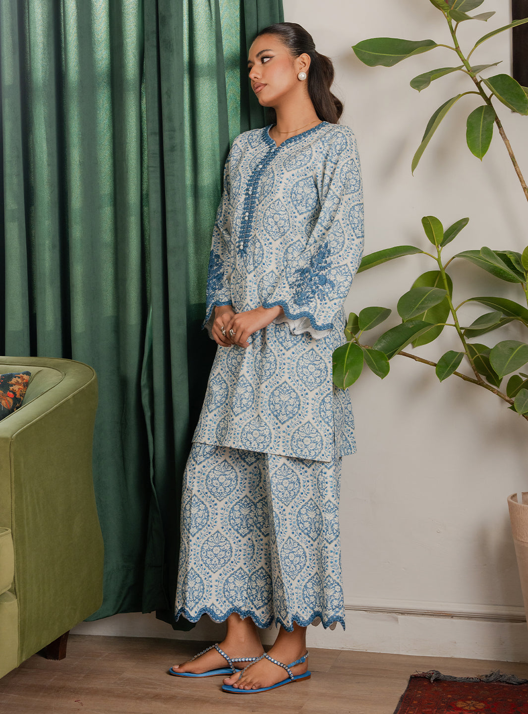 CELESTE – authentic Pakistani dress from the Lumiere Pret collection for women in the UK