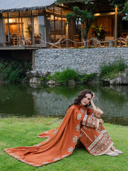 Faiza Faisal | Hoor Karandi | NAIRA - Luxury Dress - available at Maria Faisal in UK and USA.
