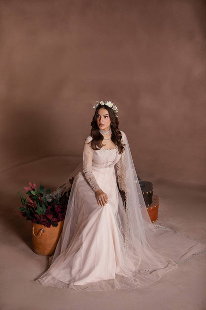 Flossie | Studio RTW | ROSE COLORED by Maria Faisal - Registered Vendor of : Flossie - type : Ladies Clothes - 100% original wedding dresses