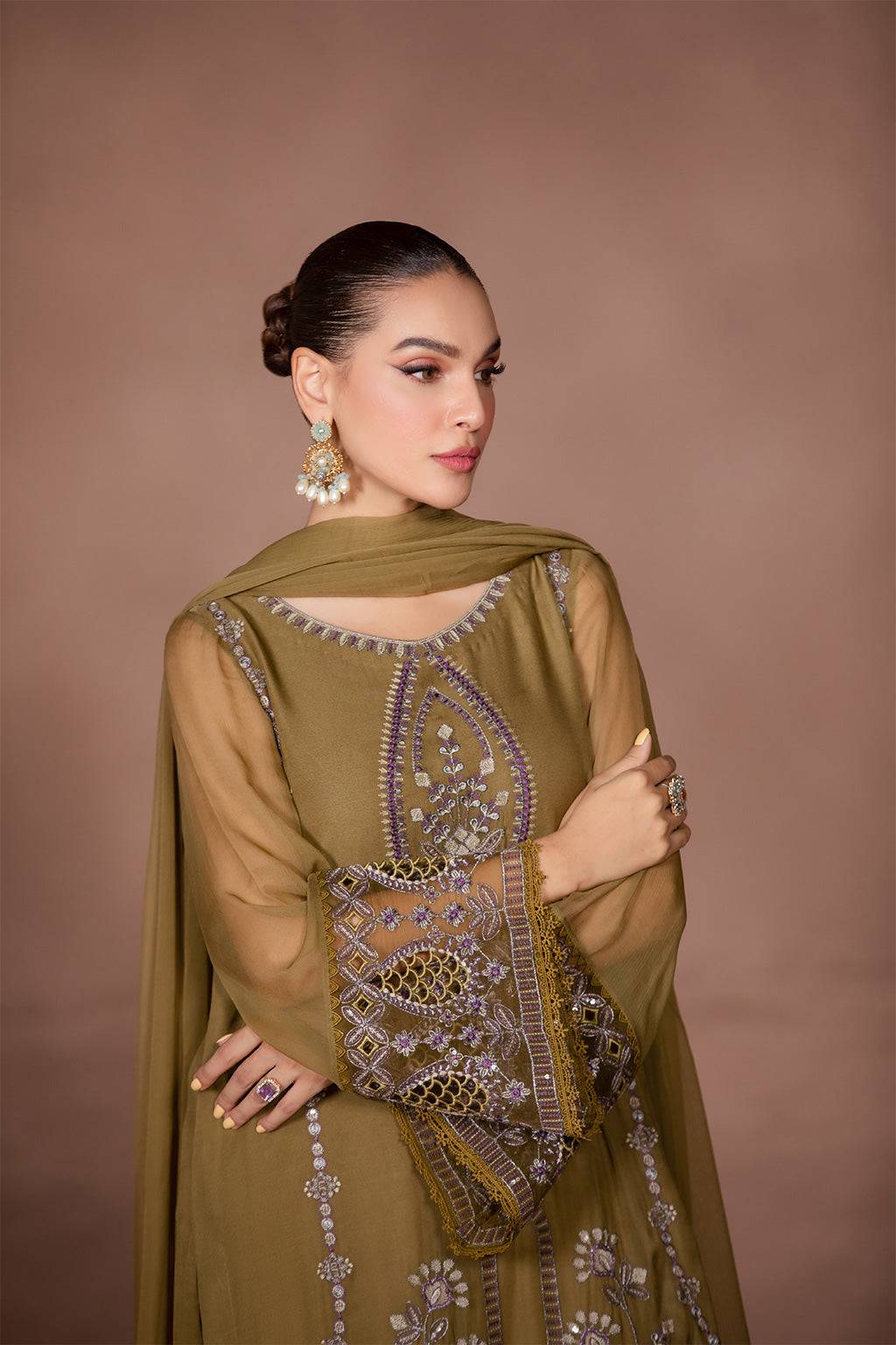 Flossie | Studio RTW | TANSY GREEN by Maria Faisal - Registered Vendor of : Flossie - type : Ladies Clothes - 100% original wedding dresses